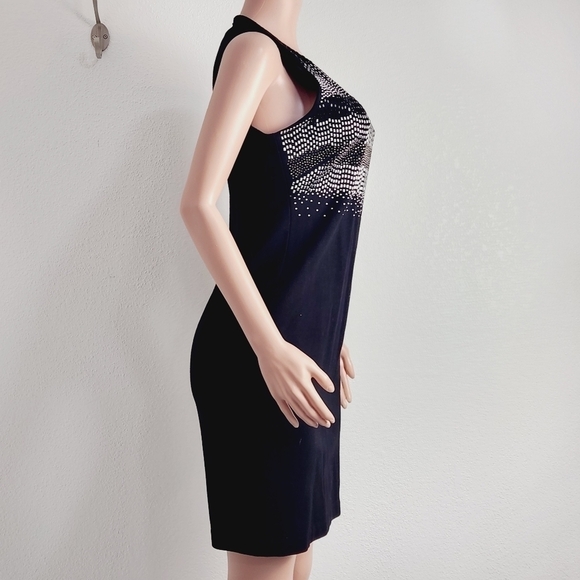 CARMEN Marc Valvo Sequin Sheath Dress Size: M - Picture 8 of 9